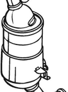 Catalizator PEUGEOT EXPERT platou / sasiu 1.6 HDi 90 16V diesel 90 cai BOSAL 090-587