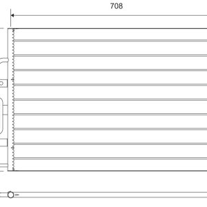Condensator climatizare PEUGEOT EXPERT caroserie (222) 2.0 HDI diesel 94 cai VALEO 812710
