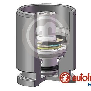Piston etrier frana PEUGEOT EXPERT TEPEE (VF3X_) 2.0 16V benzina 140 cai AUTOFREN SEINSA D02593K