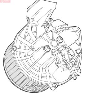 Ventilator habitaclu PEUGEOT EXPERT TEPEE (VF3X_) 2.0 HDi 130 diesel 128 cai DENSO DEA07003