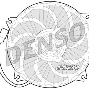 Ventilator radiator PEUGEOT EXPERT caroserie (VF3A_, VF3U_, VF3X_) 2.0 HDi 165 diesel 163 cai DENSO DER07007