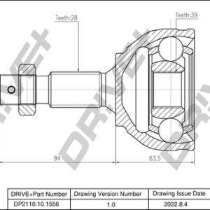 Cap planetara PEUGEOT EXPERT caroserie (V_) 1.6 BlueHDi 115 diesel 115 cai DRIVE DP2110.10.1556