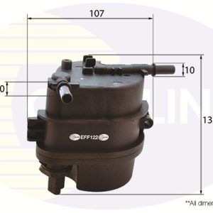 Filtru combustibil PEUGEOT BIPPER TEPEE 1.4 HDi diesel 68 cai COMLINE EFF122