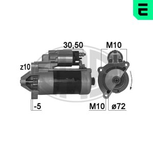 Electromotor PEUGEOT EXPERT TEPEE (VF3X_) 2.0 HDi 120 diesel 120 cai ERA 220117A