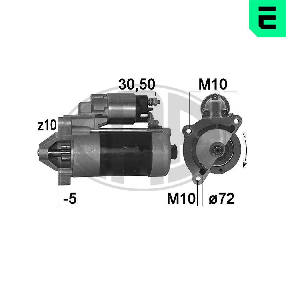 Electromotor PEUGEOT EXPERT platou / sasiu 2.0 HDi 140 diesel 136 cai ERA 220117A