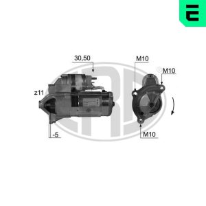 Electromotor PEUGEOT EXPERT TEPEE (VF3X_) 2.0 HDi 120 4x4 diesel 120 cai ERA 220393A