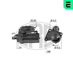 Electromotor PEUGEOT EXPERT platou / sasiu (V_) 1.6 BlueHDi 95 diesel 95 cai ERA 220451A
