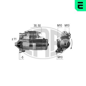 Electromotor PEUGEOT EXPERT platou / sasiu 2.0 HDi 165 diesel 163 cai ERA 220533A
