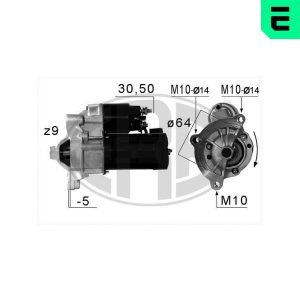 Electromotor PEUGEOT EXPERT (224_) 2.0 benzina 136 cai ERA 220660A