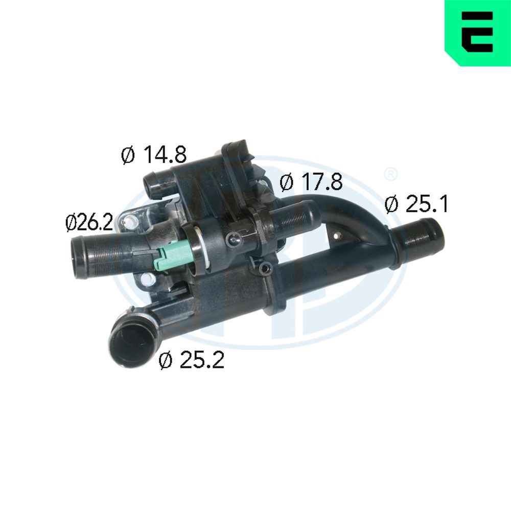 Termostat lichid racire PEUGEOT EXPERT platou / sasiu 1.6 HDi 90 16V diesel 90 cai ERA 350402A