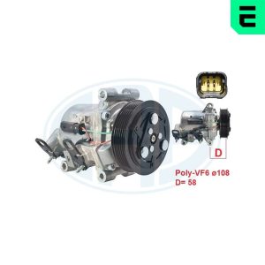 Compresor climatizare PEUGEOT EXPERT bus (V_) 1.6 BlueHDi 115 diesel 115 cai ERA 670108
