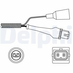 Sonda Lambda PEUGEOT 505 (551A) 2.2 Turbo Injection benzina 150 cai DELPHI ES11000-12B1