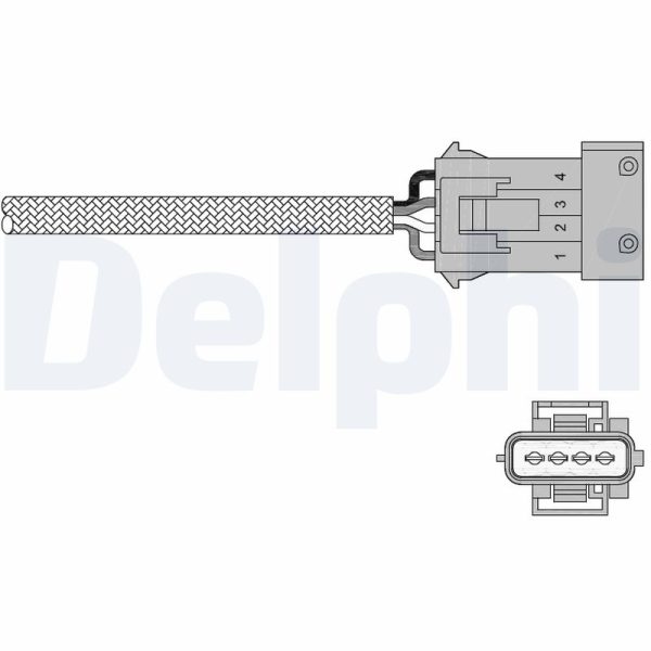 Sonda Lambda PEUGEOT BIPPER (AA_) 1.4 benzina 73 cai DELPHI ES20258-12B1