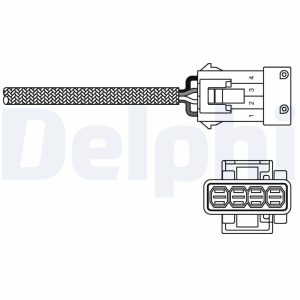 Sonda Lambda PEUGEOT EXPERT platou / sasiu (223) 1.6 benzina 79 cai DELPHI ES20293-12B1