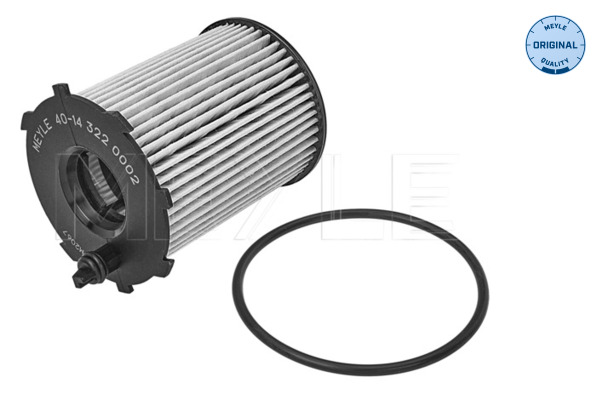 Filtru ulei PEUGEOT RIFTER 1.6 HDi 75 / BlueHDi 75 diesel 75 cai MEYLE 40-14 322 0002