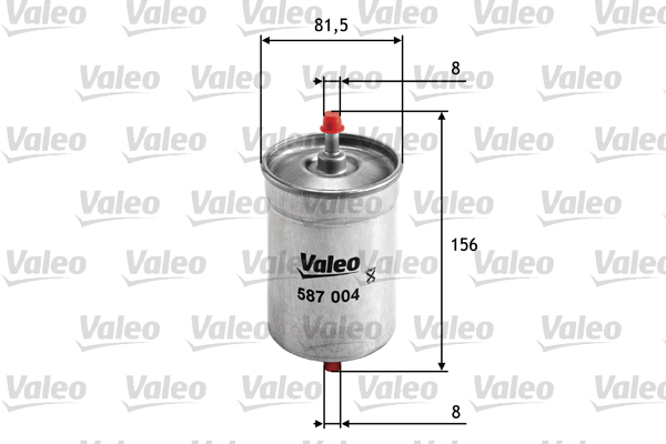 Filtru combustibil PEUGEOT 505 (551A) 2.2 Turbo Injection benzina 155 cai VALEO 587004