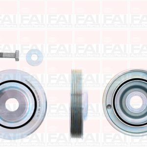 Set fulie arbore cotit PEUGEOT EXPERT platou / sasiu 2.0 HDi 165 diesel 163 cai FAI AUTOPARTS FVD1024K