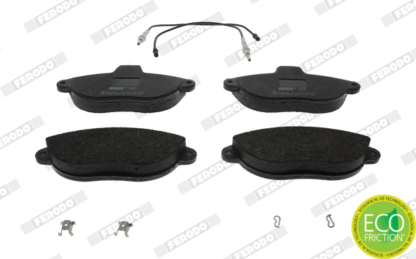 Placute frana PEUGEOT EXPERT caroserie (222) 2.0 HDI diesel 109 cai FERODO FVR1002