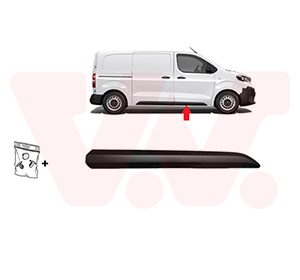 Elemente decorative / protectie portiera PEUGEOT EXPERT caroserie (V_) E-EXPERT electric 136 cai VAN WEZEL 0944424