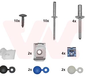Set montaj bara protectie PEUGEOT EXPERT caroserie (V_) 1.5 BlueHDi 100 diesel 102 cai VAN WEZEL 0969794