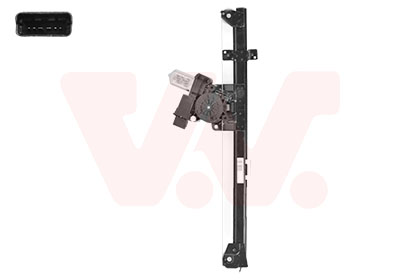 Mecanism actionare geam PEUGEOT BOXER caroserie 3.0 HDi 175 diesel 177 cai VAN WEZEL 0982262