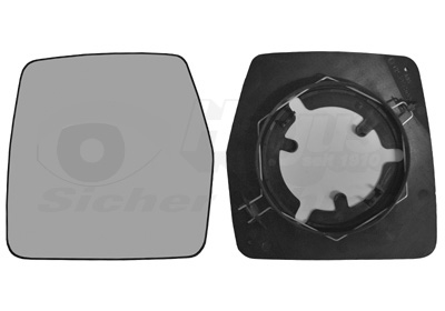 Sticla oglinda retrovizoare exterioara PEUGEOT EXPERT (224_) 2.0 HDI 16V diesel 109 cai VAN WEZEL 1610831