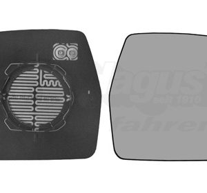 Sticla oglinda retrovizoare exterioara PEUGEOT EXPERT platou / sasiu (223) 1.9 D diesel 70 cai VAN WEZEL 1610838