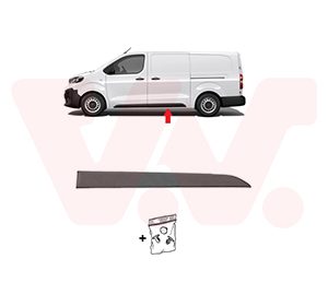 Elemente decorative / protectie portiera PEUGEOT EXPERT caroserie (V_) E-EXPERT electric 136 cai VAN WEZEL 3892405