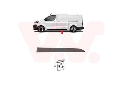 Elemente decorative / protectie portiera PEUGEOT EXPERT caroserie (V_) E-EXPERT electric 136 cai VAN WEZEL 3892405