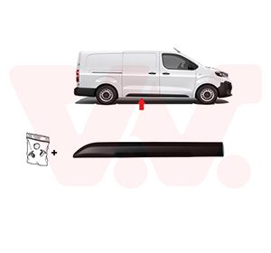 Elemente decorative / protectie portiera PEUGEOT EXPERT caroserie (V_) E-EXPERT electric 136 cai VAN WEZEL 3892426