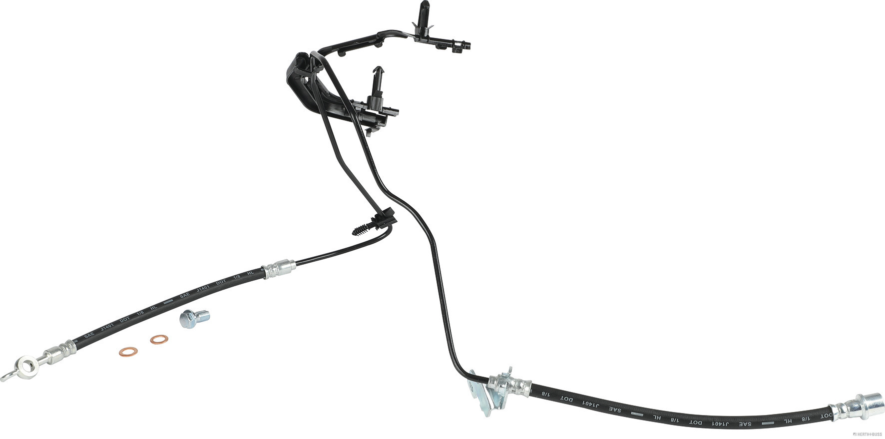 Furtun frana PEUGEOT EXPERT caroserie (V_) 1.5 BlueHDi 120 diesel 120 cai HERTH BUSS JAKOPARTS J3702414