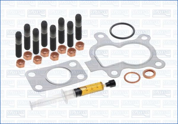 Set montaj turbocompresor PEUGEOT BIPPER TEPEE 1.4 HDi diesel 68 cai AJUSA JTC11274