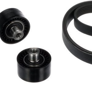 Set curea transmisie cu caneluri PEUGEOT BIPPER (AA_) 1.4 HDi diesel 68 cai GATES K026PK1353