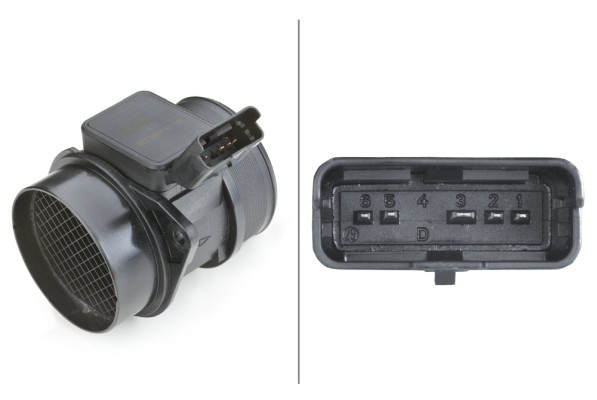 Senzor debit aer PEUGEOT EXPERT (224_) 2.0 HDI 16V diesel 109 cai HELLA 8ET 009 142-101