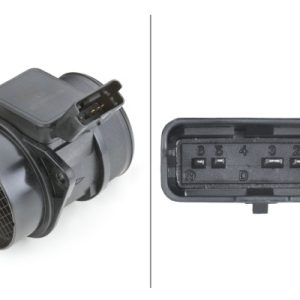 Senzor debit aer PEUGEOT EXPERT caroserie (222) 2.0 HDI diesel 109 cai HELLA 8ET 009 142-101