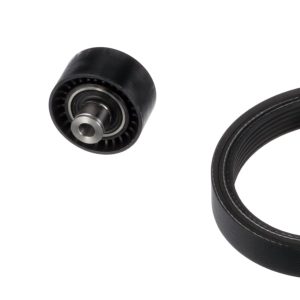 Set curea transmisie cu caneluri PEUGEOT BIPPER TEPEE 1.4 HDi diesel 68 cai GATES K036PK1708