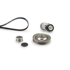 Set curea transmisie cu caneluri PEUGEOT EXPERT TEPEE (VF3X_) 2.0 HDi 120 4x4 diesel 120 cai GATES K106PK1218