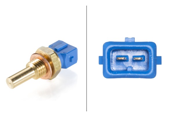 Senzor temperatura lichid de racire PEUGEOT 405 I (15B) 1.9 Injection benzina 105 cai HELLA 6PT 009 107-361