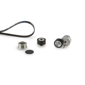 Set curea transmisie cu caneluri PEUGEOT EXPERT caroserie (VF3A_, VF3U_, VF3X_) 1.6 HDi 90 16V diesel 90 cai GATES K116PK1353