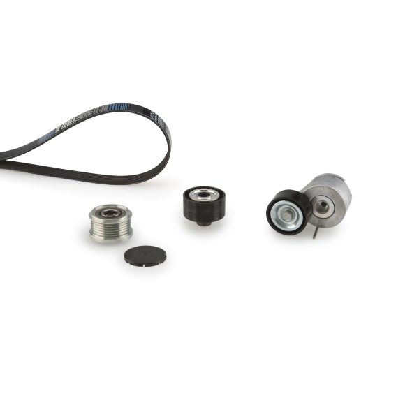 Set curea transmisie cu caneluri PEUGEOT EXPERT platou / sasiu 1.6 HDi 90 16V diesel 90 cai GATES K116PK1353