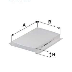 Filtru polen PEUGEOT RCZ 1.6 16V benzina 200 cai FILTRON K 1093