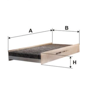 Filtru polen PEUGEOT EXPERT caroserie (VF3A_, VF3U_, VF3X_) 2.0 HDi 130 diesel 128 cai FILTRON K 1238A