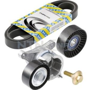 Set curea transmisie cu caneluri PEUGEOT EXPERT caroserie (222) 2.0 benzina 136 cai SNR KA859.11