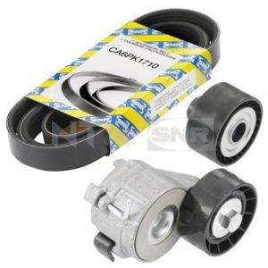 Set curea transmisie cu caneluri PEUGEOT EXPERT caroserie (VF3A_, VF3U_, VF3X_) 1.6 HDi 90 8V diesel 90 cai SNR KA859.30