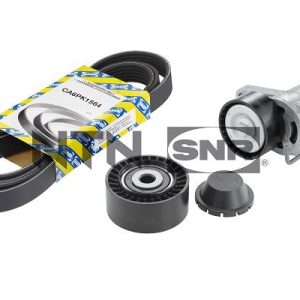 Set curea transmisie cu caneluri PEUGEOT BIPPER (AA_) 1.4 benzina 73 cai SNR KA859.38