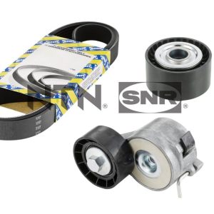 Set curea transmisie cu caneluri PEUGEOT EXPERT caroserie (VF3A_, VF3U_, VF3X_) 1.6 HDi 90 8V diesel 90 cai SNR KA859.41