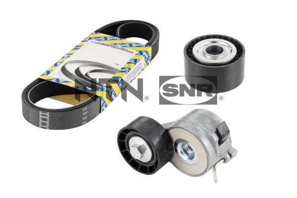Set curea transmisie cu caneluri PEUGEOT EXPERT caroserie (VF3A_, VF3U_, VF3X_) 1.6 HDi 90 8V diesel 90 cai SNR KA859.41