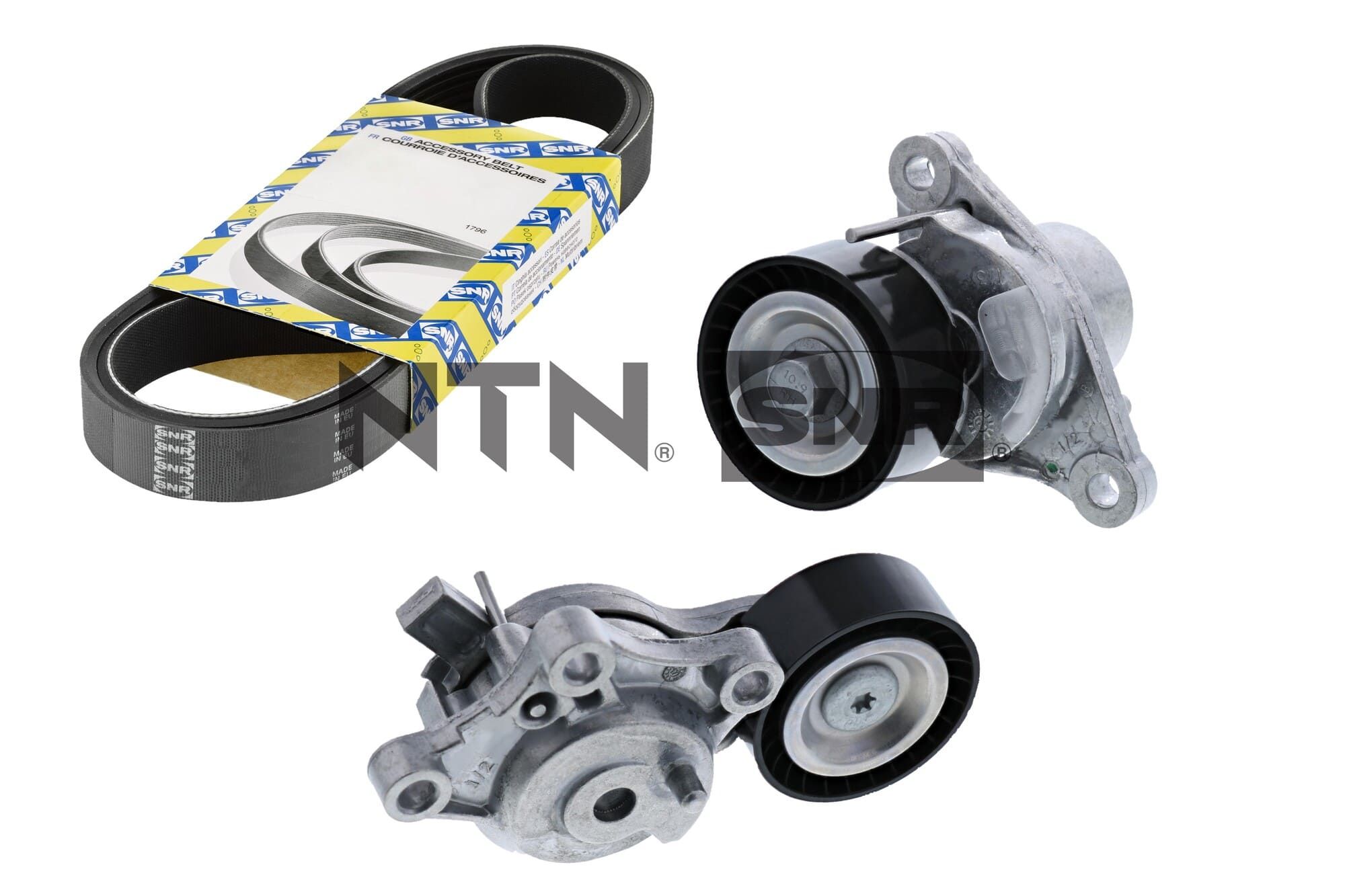 Set curea transmisie cu caneluri PEUGEOT EXPERT caroserie (V_) 1.6 BlueHDi 95 diesel 95 cai SNR KA859.51