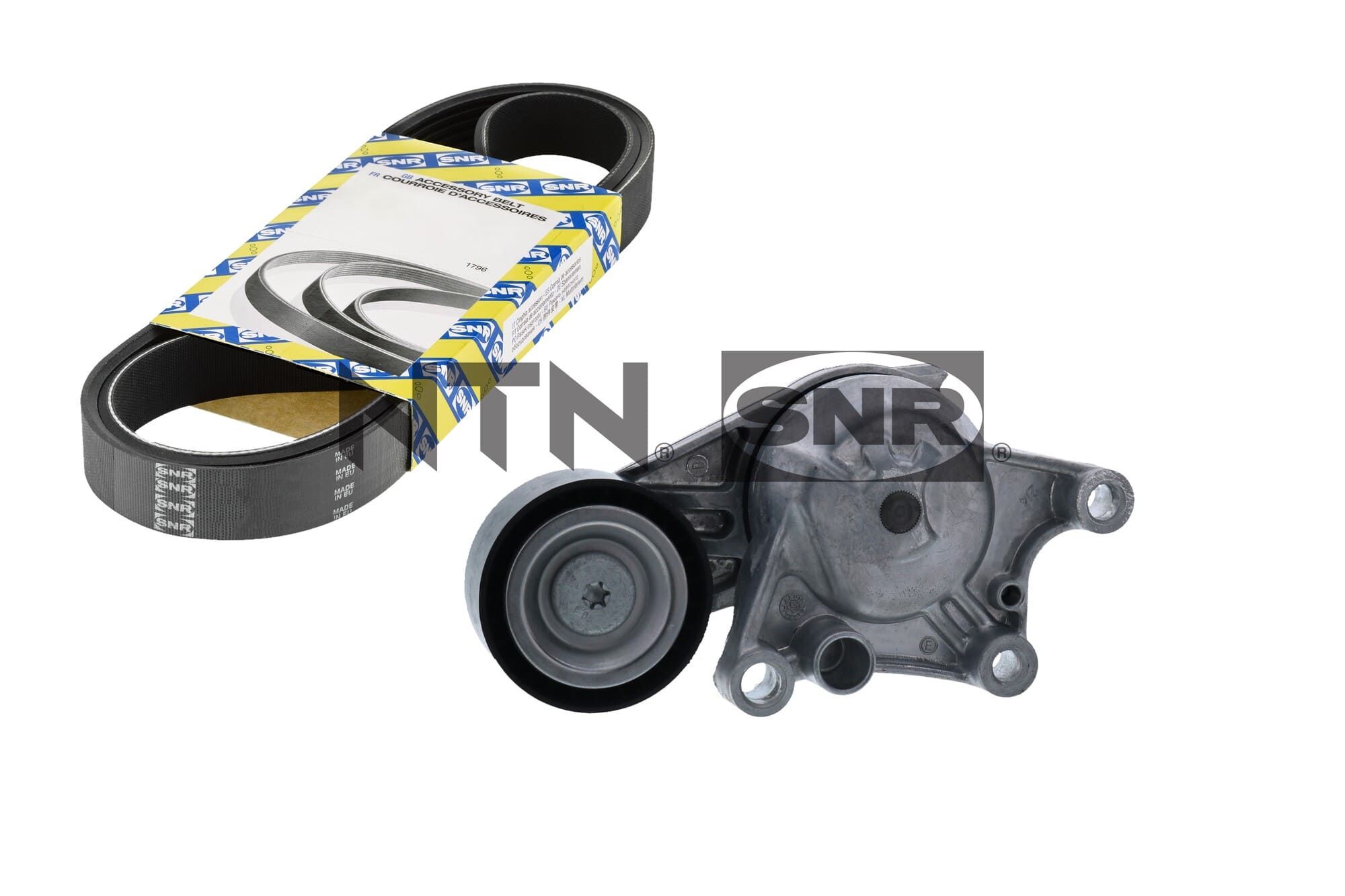 Set curea transmisie cu caneluri PEUGEOT EXPERT bus (V_) 1.6 BlueHDi 95 diesel 95 cai SNR KA859.52