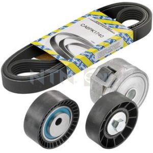 Set curea transmisie cu caneluri PEUGEOT EXPERT (224_) 2.0 HDI diesel 109 cai SNR KA866.07